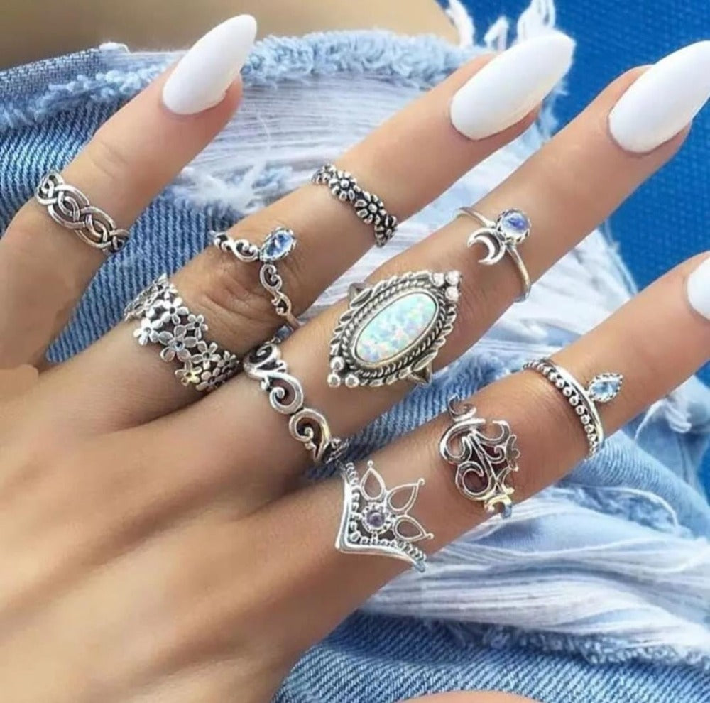 Vintage Bohemian Rings