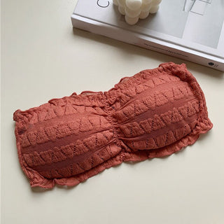 Buy red Strapless Invisible Bra
