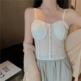 Buy white French Camisole Wire Free
